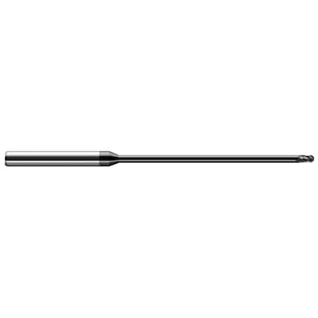 Harvey Tool Miniature End Mill - Ball - Long Reach, Stub Flute 40120-C4